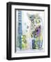 Calico Cat-Wyanne-Framed Giclee Print