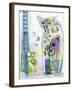 Calico Cat-Wyanne-Framed Giclee Print