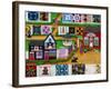 Calico Corner Country Quilt Show-Cheryl Bartley-Framed Giclee Print