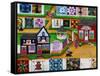 Calico Corner Country Quilt Show-Cheryl Bartley-Framed Stretched Canvas