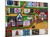 Calico Corner Country Quilt Show-Cheryl Bartley-Mounted Giclee Print