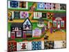 Calico Corner Country Quilt Show-Cheryl Bartley-Mounted Giclee Print