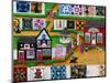 Calico Corner Country Quilt Show-Cheryl Bartley-Mounted Premium Giclee Print