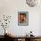 Calico Kitten & Pumpkins-Kestrel Michaud-Framed Giclee Print displayed on a wall