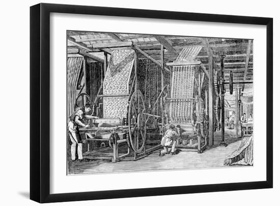 Calico Printing-null-Framed Giclee Print