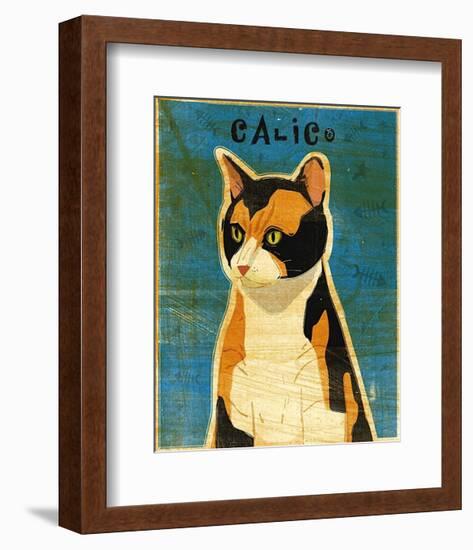 Calico-John Golden-Framed Art Print