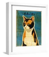 Calico-John Golden-Framed Art Print