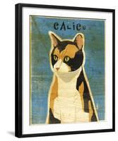 Calico-John W^ Golden-Framed Art Print