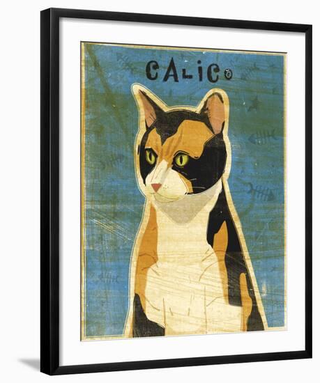 Calico-John W^ Golden-Framed Art Print