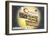 Caliente Night Club, Mexicali, Mexico-null-Framed Art Print