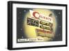 Caliente Night Club, Mexicali, Mexico-null-Framed Art Print