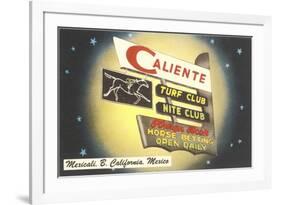 Caliente Night Club, Mexicali, Mexico-null-Framed Premium Giclee Print