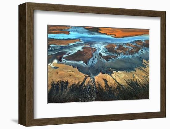 California Aerial - the Desert from Above-Tanja Ghirardini-Framed Photographic Print