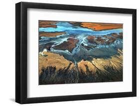 California Aerial - the Desert from Above-Tanja Ghirardini-Framed Photographic Print