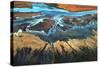 California Aerial - the Desert from Above-Tanja Ghirardini-Stretched Canvas