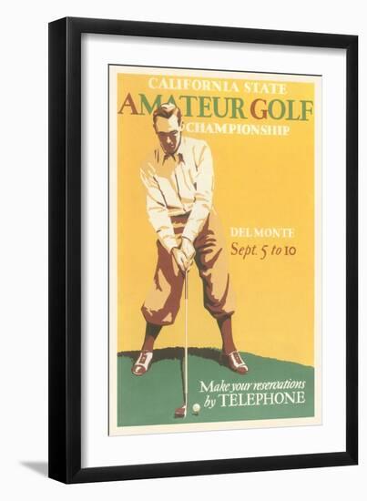 California Amateur Golf Championship-null-Framed Art Print