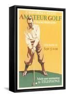 California Amateur Golf Championship-null-Framed Stretched Canvas