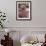 California, Anza Borrego Desert Sp, Sand Verbena and a Cholla Cactus-Christopher Talbot Frank-Framed Photographic Print displayed on a wall