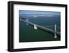 California, Bay Bridge, San Francisco Bay to Yerba Buena Island-David Wall-Framed Photographic Print