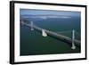 California, Bay Bridge, San Francisco Bay to Yerba Buena Island-David Wall-Framed Photographic Print