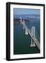 California, Bay Bridge, San Francisco Bay to Yerba Buena Island-David Wall-Framed Photographic Print