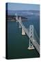 California, Bay Bridge, San Francisco Bay to Yerba Buena Island-David Wall-Stretched Canvas