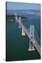 California, Bay Bridge, San Francisco Bay to Yerba Buena Island-David Wall-Stretched Canvas