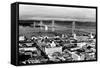 California: Bay Bridge-null-Framed Stretched Canvas