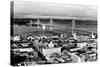 California: Bay Bridge-null-Stretched Canvas