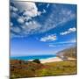 California Beach in Big Sur in Monterey Pacific Highway along State Route 1 US-holbox-Mounted Premium Photographic Print