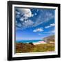 California Beach in Big Sur in Monterey Pacific Highway along State Route 1 US-holbox-Framed Photographic Print