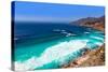 California  Beach near Bixby Bridge in Big Sur in Monterey County along State Route 1 US-holbox-Stretched Canvas