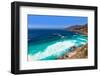 California  Beach near Bixby Bridge in Big Sur in Monterey County along State Route 1 US-holbox-Framed Photographic Print