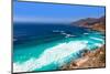California  Beach near Bixby Bridge in Big Sur in Monterey County along State Route 1 US-holbox-Mounted Photographic Print