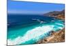 California  Beach near Bixby Bridge in Big Sur in Monterey County along State Route 1 US-holbox-Mounted Photographic Print