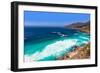 California  Beach near Bixby Bridge in Big Sur in Monterey County along State Route 1 US-holbox-Framed Photographic Print