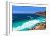 California  Beach near Bixby Bridge in Big Sur in Monterey County along State Route 1 US-holbox-Framed Photographic Print