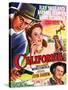 California, Belgian Poster Art, 1946-null-Stretched Canvas