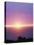 California, Big Sur Coast, Central Coast, Sunset over the Ocean-Christopher Talbot Frank-Stretched Canvas