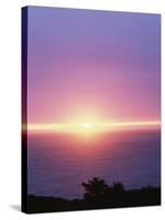 California, Big Sur Coast, Central Coast, Sunset over the Ocean-Christopher Talbot Frank-Stretched Canvas