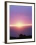 California, Big Sur Coast, Central Coast, Sunset over the Ocean-Christopher Talbot Frank-Framed Premium Photographic Print