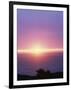 California, Big Sur Coast, Central Coast, Sunset over the Ocean-Christopher Talbot Frank-Framed Premium Photographic Print