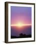 California, Big Sur Coast, Central Coast, Sunset over the Ocean-Christopher Talbot Frank-Framed Photographic Print