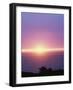 California, Big Sur Coast, Central Coast, Sunset over the Ocean-Christopher Talbot Frank-Framed Photographic Print