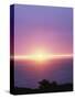 California, Big Sur Coast, Central Coast, Sunset over the Ocean-Christopher Talbot Frank-Stretched Canvas