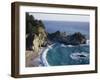 California, Big Sur Coast, Julia Pfeiffer Burns Sp, Mcway Falls-Christopher Talbot Frank-Framed Photographic Print