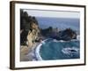 California, Big Sur Coast, Julia Pfeiffer Burns Sp, Mcway Falls-Christopher Talbot Frank-Framed Photographic Print