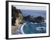 California, Big Sur Coast, Julia Pfeiffer Burns Sp, Mcway Falls-Christopher Talbot Frank-Framed Photographic Print