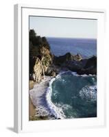 California, Big Sur Coast, Julia Pfeiffer Burns Sp, Mcway Falls-Christopher Talbot Frank-Framed Photographic Print