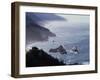 California, Big Sur Coast, Sea Stacks Along the Central Coast-Christopher Talbot Frank-Framed Premium Photographic Print